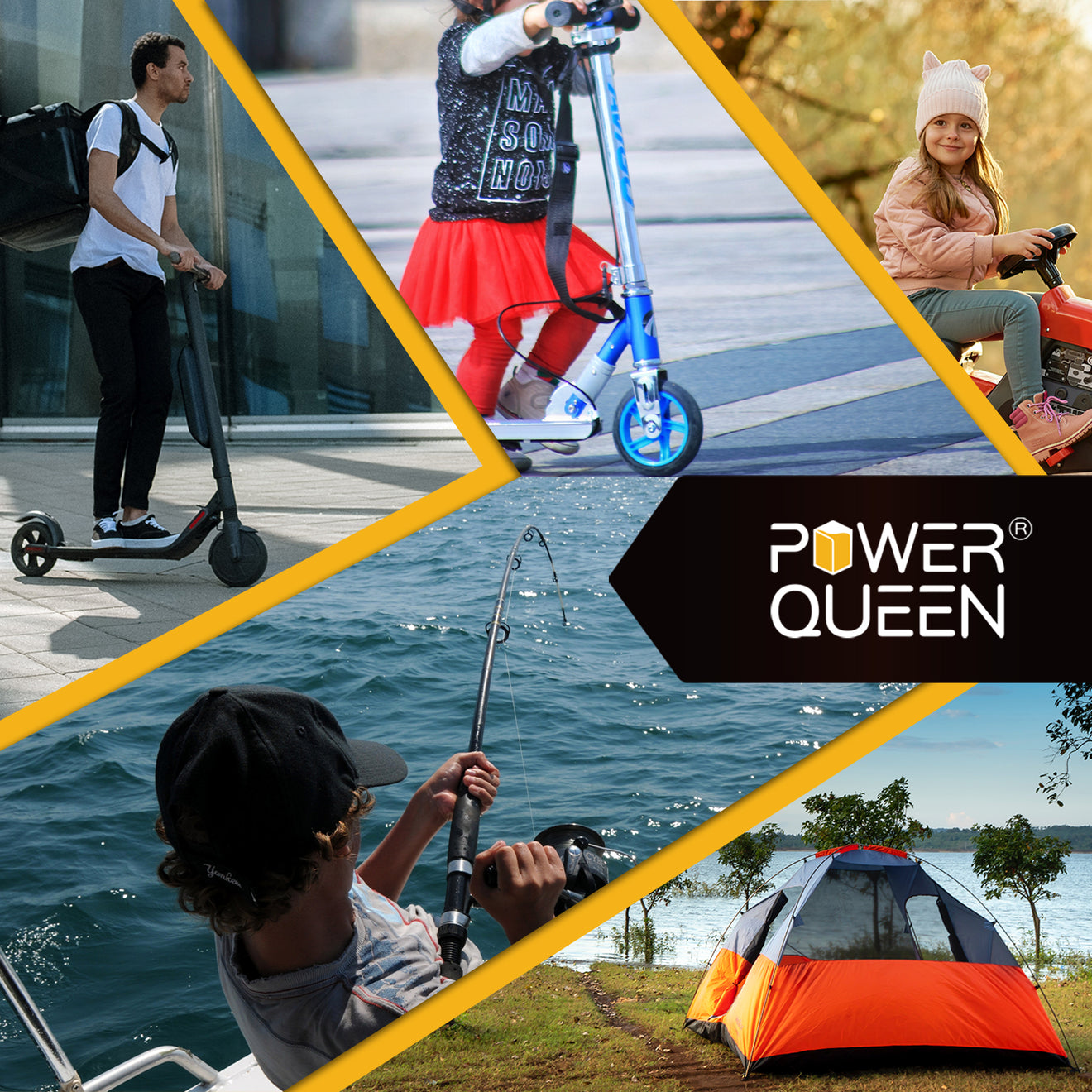 Batterie LiFePO4 Power Queen 12 V 200 Ah