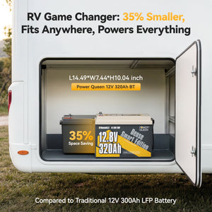 Batterie LiFePO4 Power Queen 12 V 200 Ah