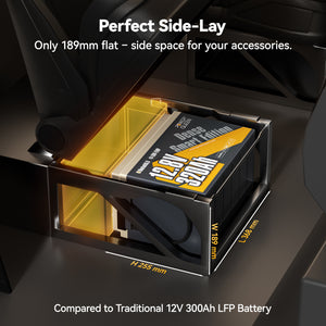 Batterie LiFePO4 Power Queen 12 V 200 Ah