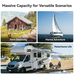 Power Queen 12V 300Ah LiFePO4 Battery