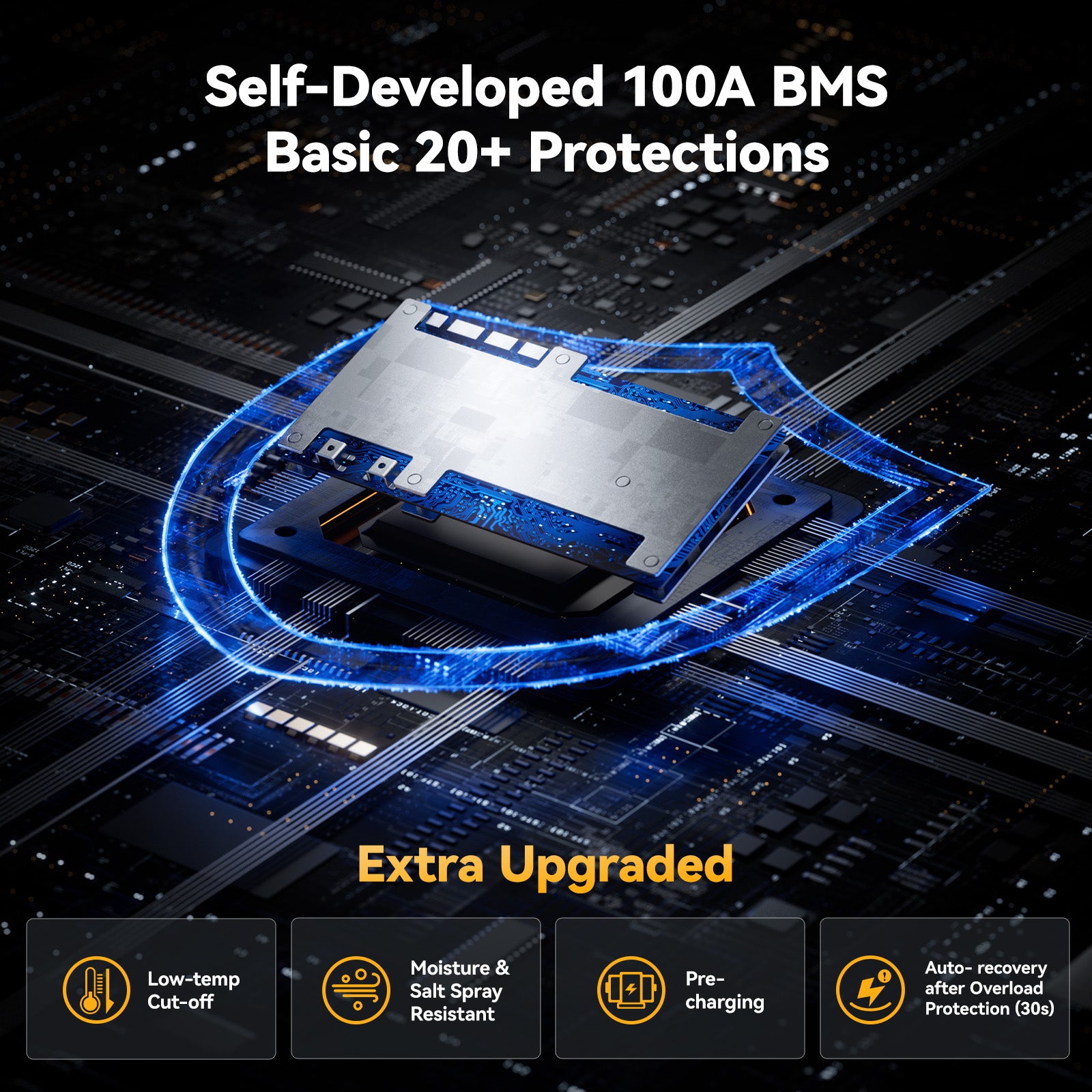 Batterie LiFePO4 Power Queen 12 V 200 Ah