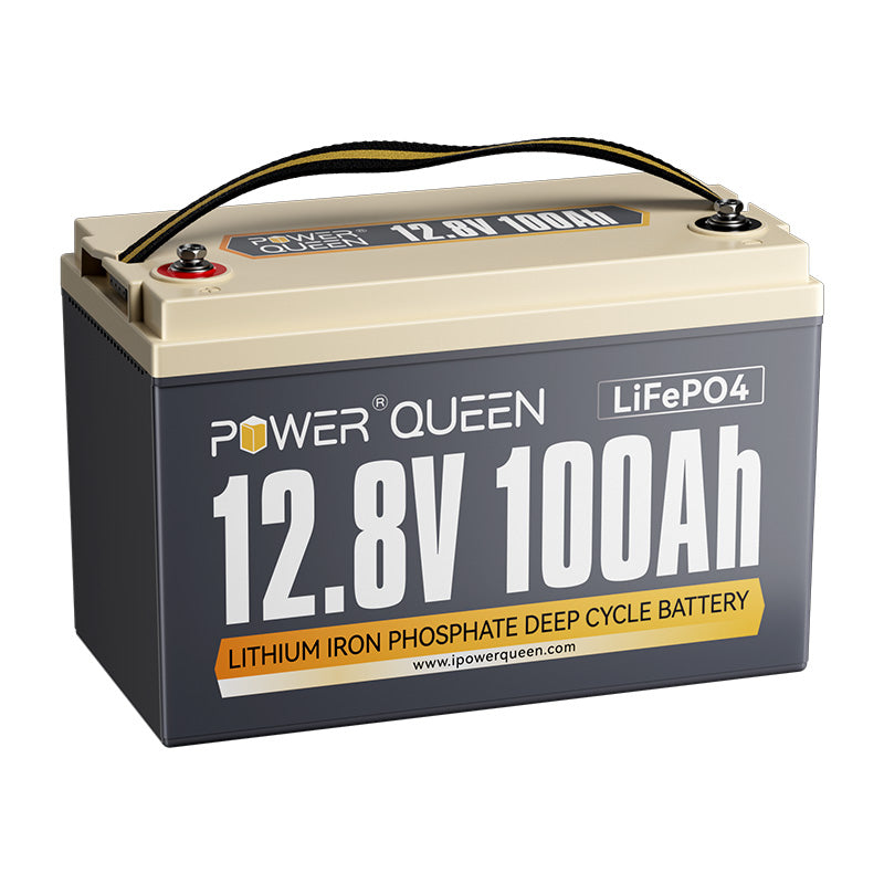 Power Queen 12V 100Ah LiFePO4 Battery