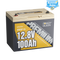 Power Queen 12V 100Ah Group 24 LiFePO4 Battery
