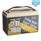 Power Queen 12V 100Ah Low-Temp Smart Deep Cycle Lithium Battery