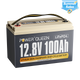 Power Queen 12V 100Ah LiFePO4 Battery