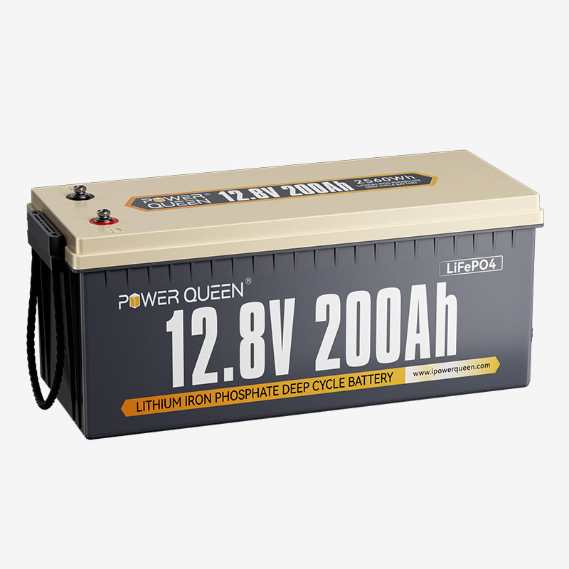 Power Queen 12V 200Ah LiFePO4 Battery