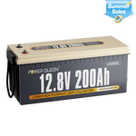 Power Queen 12V 200Ah LiFePO4 Battery