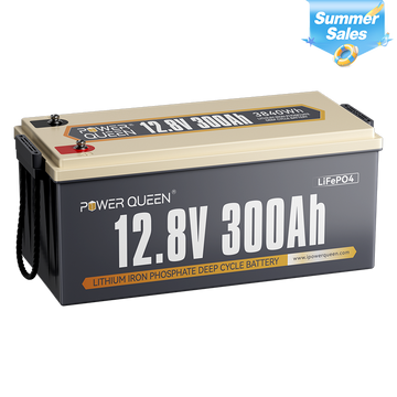 Power Queen 12V 300Ah LiFePO4 Battery
