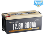Power Queen 12V 300Ah LiFePO4 Battery
