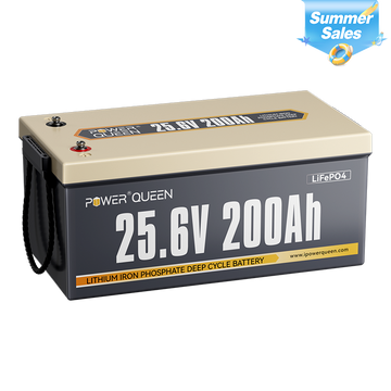 Power Queen 24V 200Ah LiFePO4 Battery