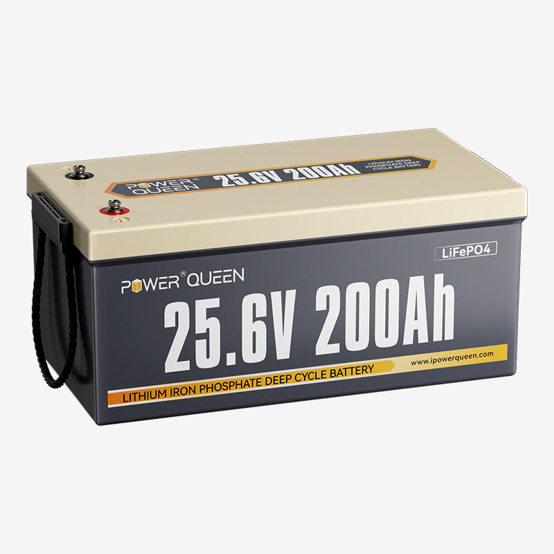 Power Queen 24V 200Ah LiFePO4 Battery