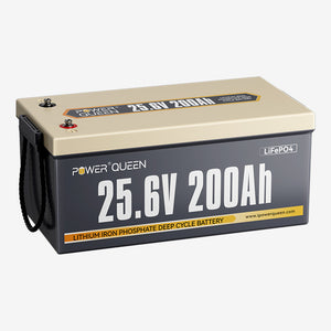 Power Queen 24V 200Ah LiFePO4 Battery