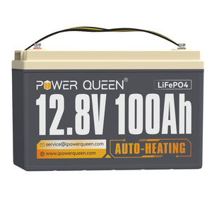 [Très bien] Batterie LiFePO4 auto-chauffante Power Queen 12 V 100 Ah