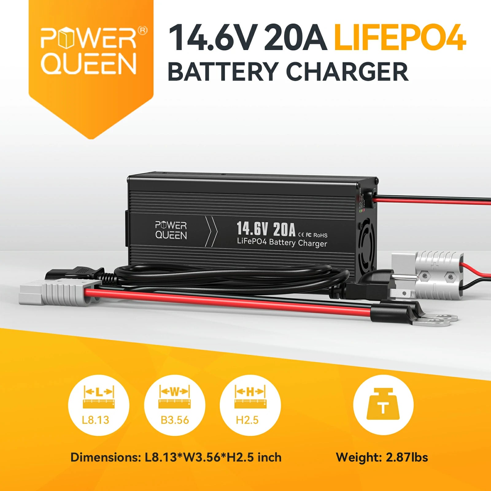 Power-Queen-14.6V-20A-lithium-battery-charger