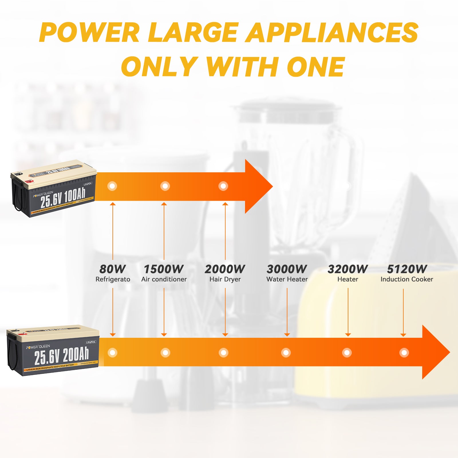 [Final Price:C$1691.99] Power Queen 24V 200Ah LiFePO4 Battery