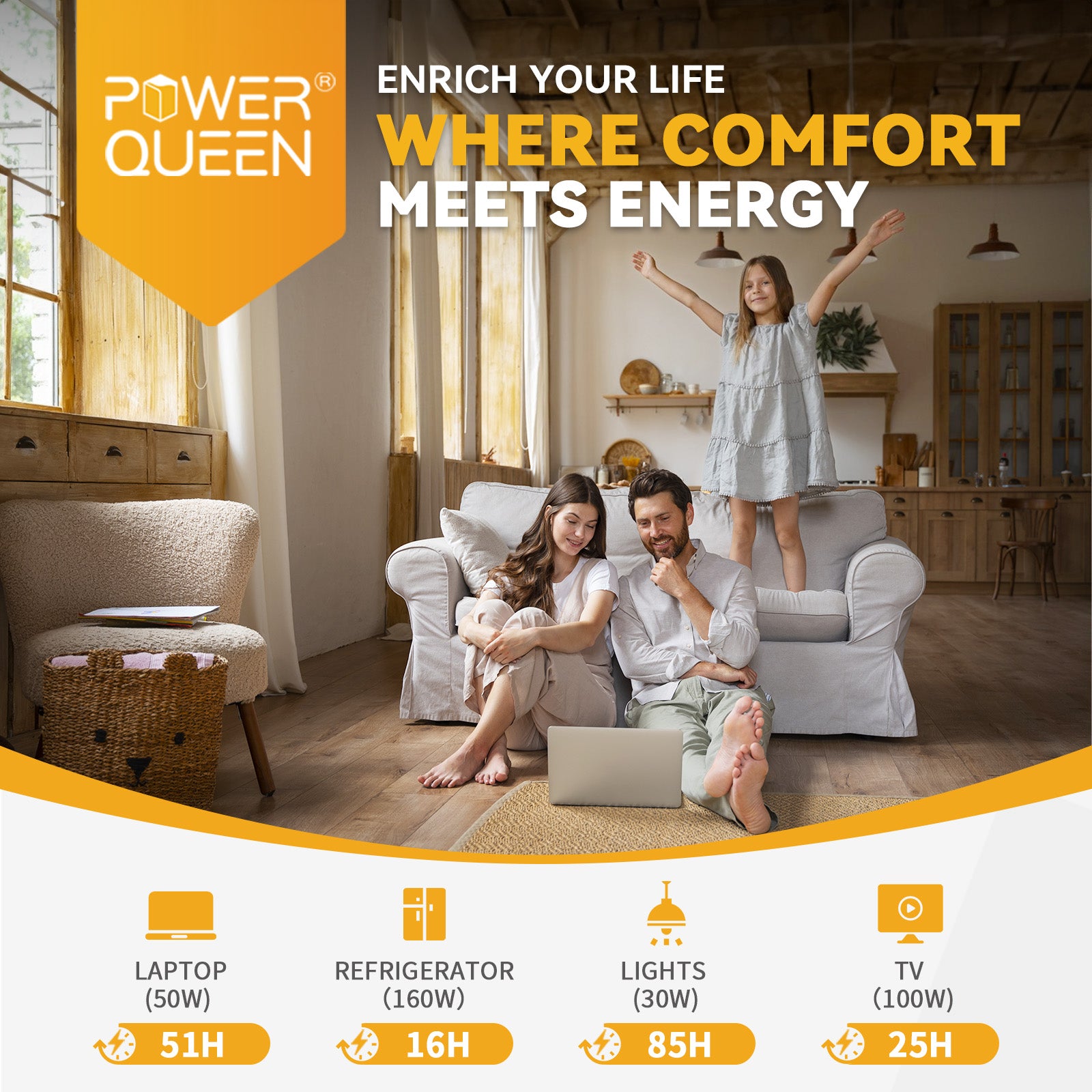 [FromC$710.39]Power Queen 12V 200Ah LiFePO4 Battery