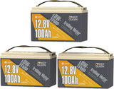 Power Queen 12V 100Ah Low-Temp Deep Cycle Lithium Battery