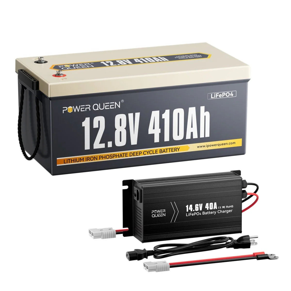 Batterie LiFePO4 Power Queen 12 V 410 Ah