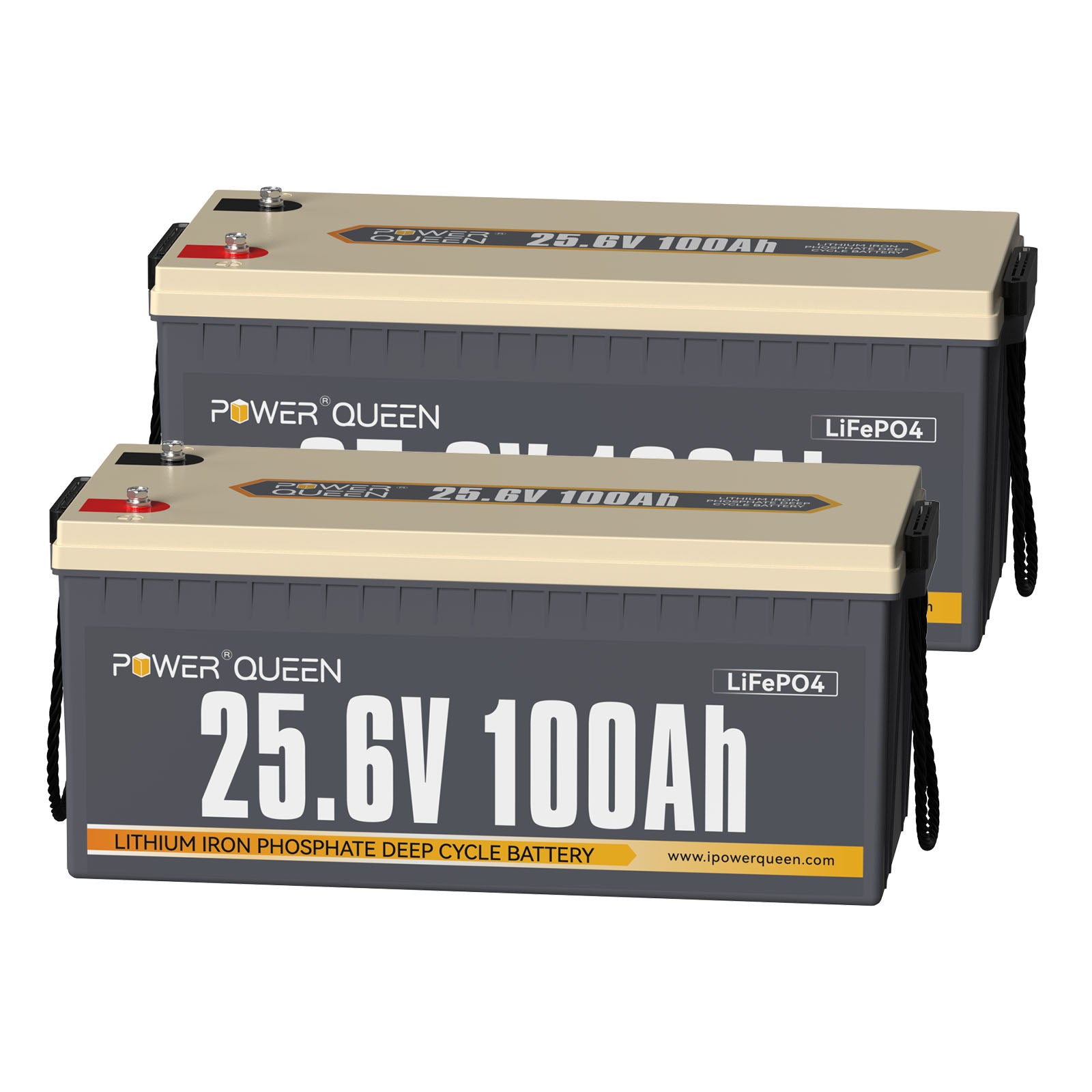 [From C$797.99] Power Queen 24V 100Ah LiFePO4 Battery